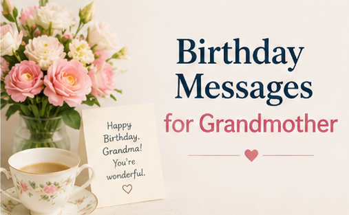 Birthday messages for grandmother