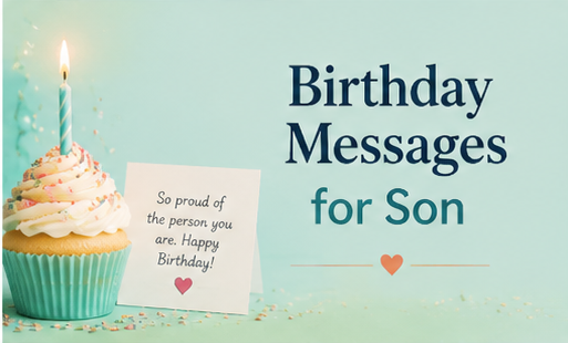 Birthday messages for son