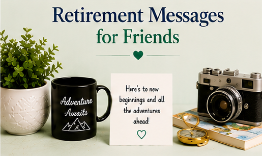 Retirement Messages for friends