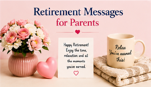 Retirement Messages for parents