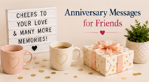 anniversary messages friends