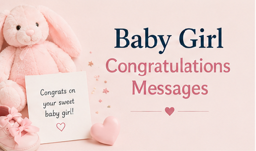 baby girl congratulations