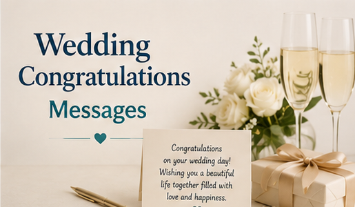 congratulations wedding messages