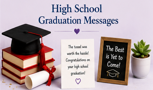 high school graduation messages