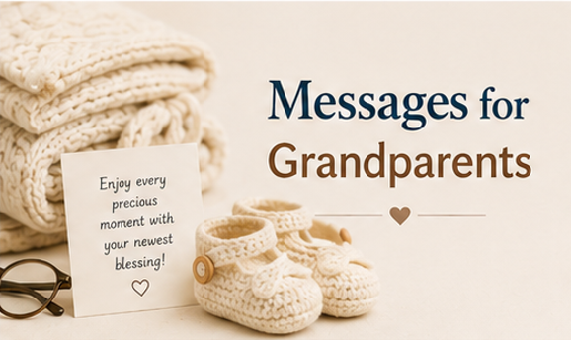 new baby messages for grandparents