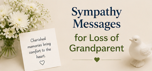 sympathy message loss of grandparent