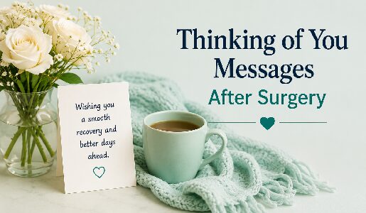 thinking of you after surgery