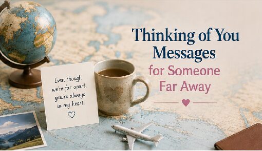 thinking of you someone far away