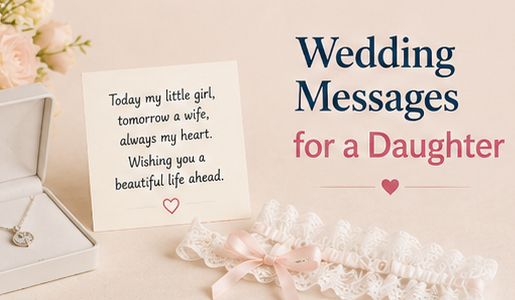wedding messages for daughter